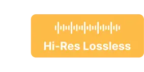 Mantén la calidad HiRes Audio