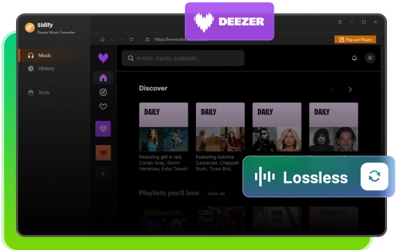 sidify deezer music converter
