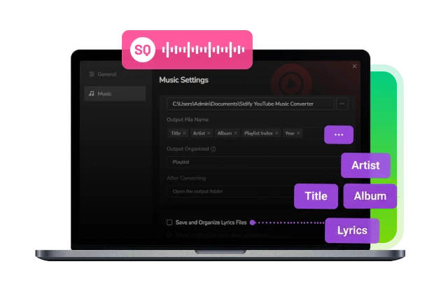 Guarda música de YouTube localmente con etiquetas ID3