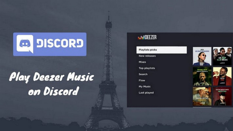 reproducir música de Deezer en discord