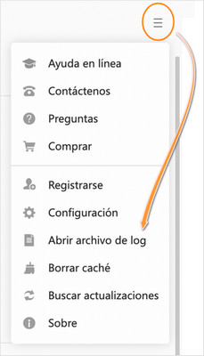 abrir archivo de log de sidify en mac