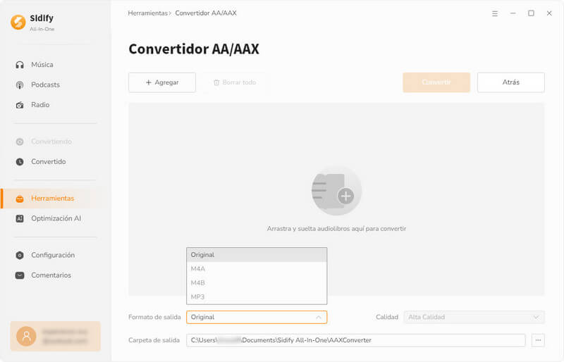 Convertidor AA/AAX
