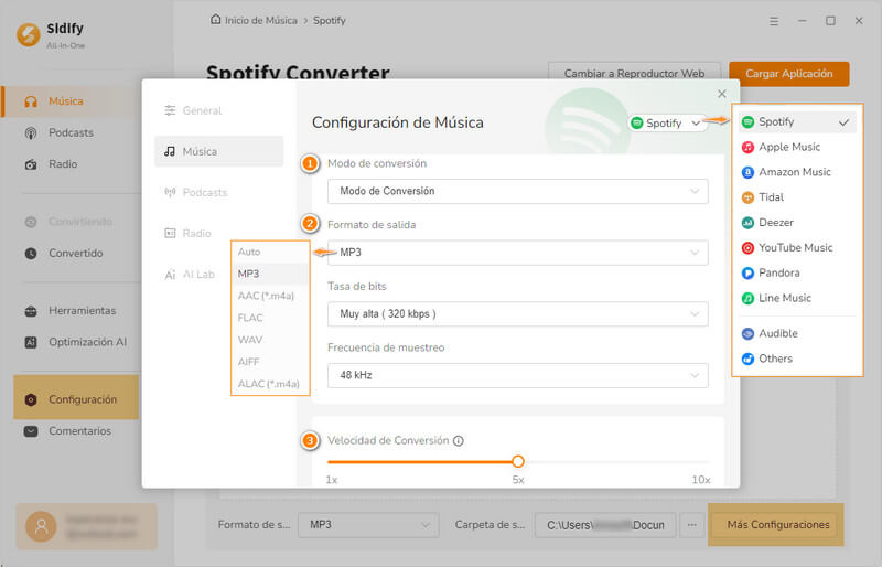 Personalizar la configuración