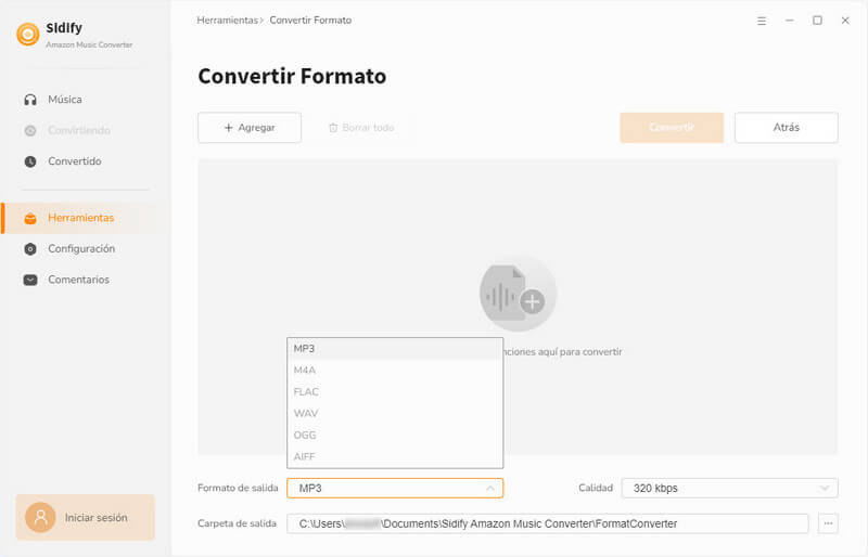 convertir formato