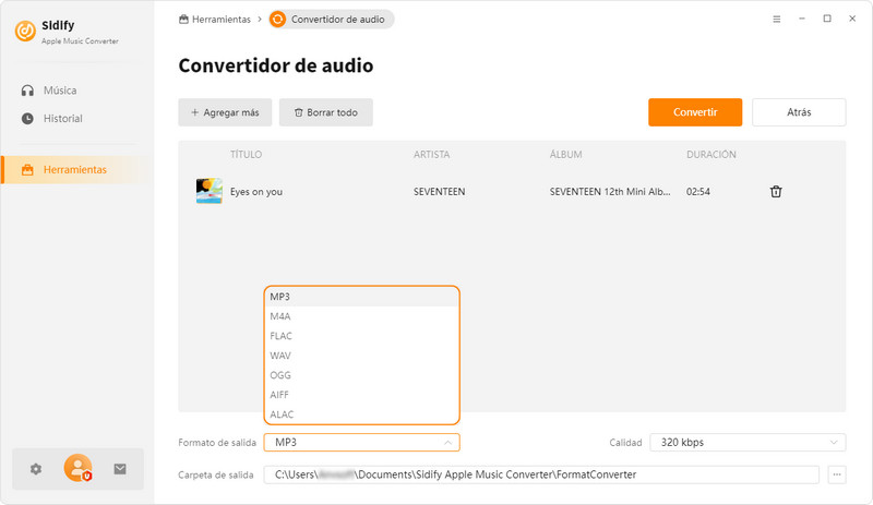 convertir formato