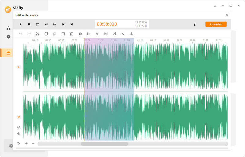 editar audio