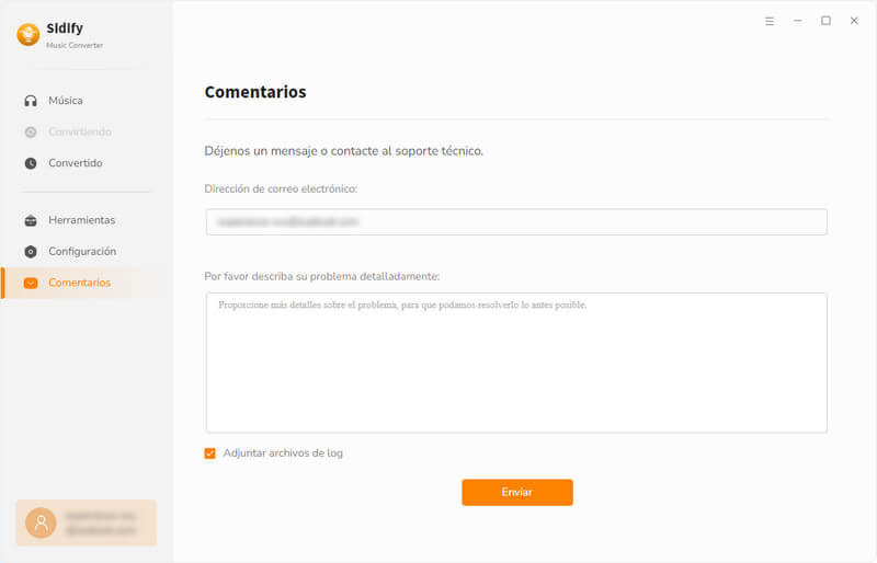 enviarnos comentario