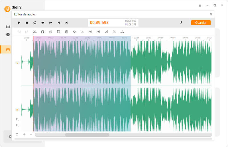 editar audio