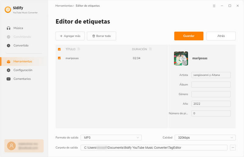 Editor de etiquetas ID3