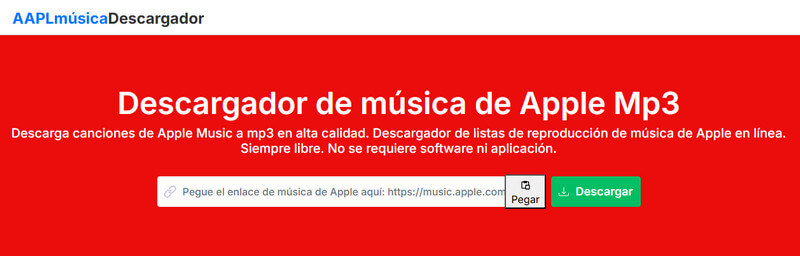 AAPLmusicDownloader - Descarga Apple Music gratis en MP3/M4A
