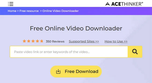 AceThinker WAV Downloader