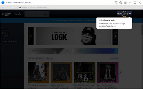 instalar amazon music