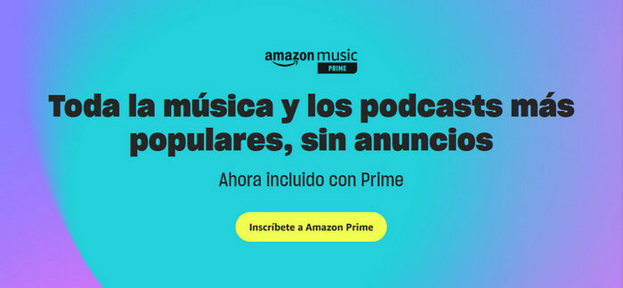 Amazon Prime Music gratis para miembros Prime