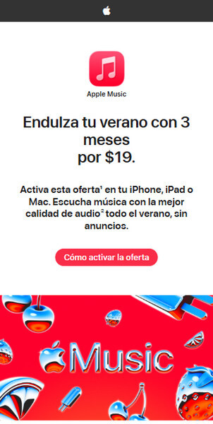 obtener apple music prueba gratuita 6 meses con Verizon