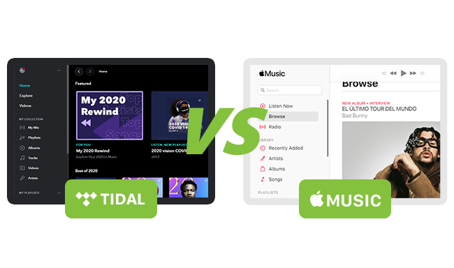 apple music vs tidal