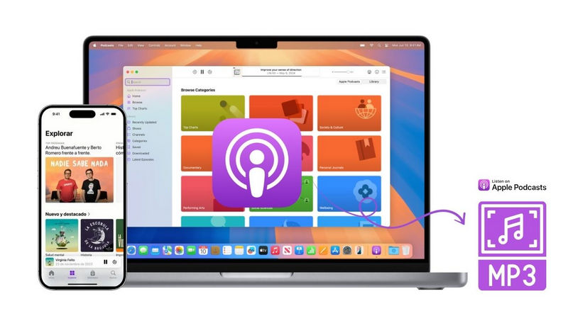 Descargar Apple Podcasts a MP3 Gratis