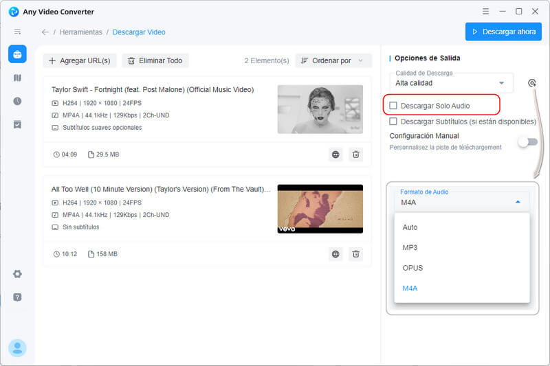 Any Video Converter Free Inicio