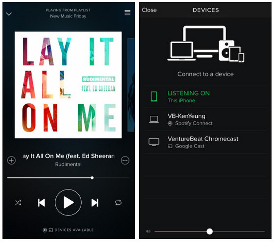 Conectar Spotify a Chromecast