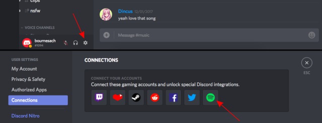 reproducir musica en discord