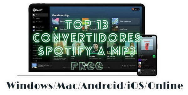 TOP 13 Convertidores Gratuitos de Spotify a MP3 para Diferentes
