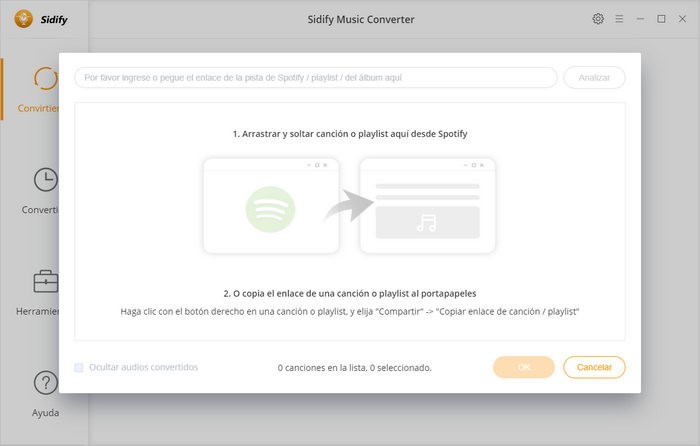 add a spotify playlist to sidify