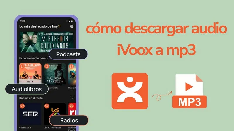 descargar podcasts de iVoox a MP3