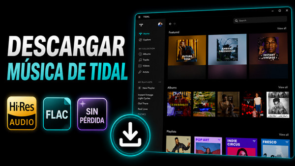 descargar música de tidal hifi