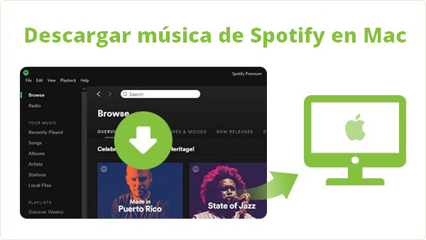 descargar música de Spotify MP3 en Mac