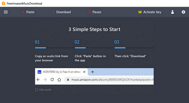 Descargador gratuito de música de Amazon