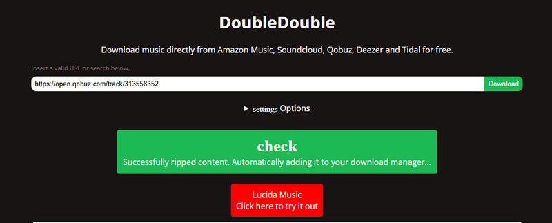 Lucida: descargar música de Qobuz a FLAC en línea