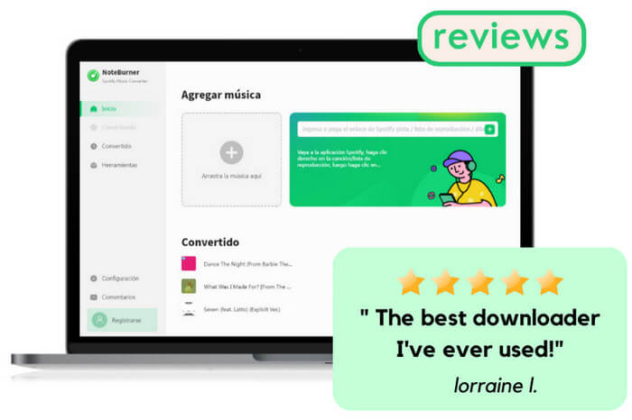 NoteBurner Spotify Music Converter Revisión