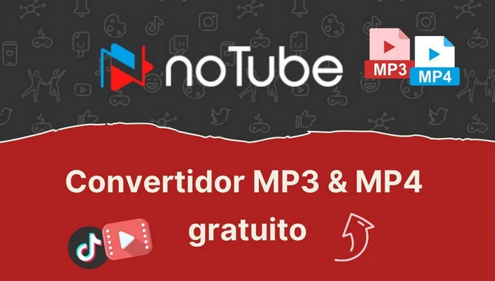 noTube convertidor descargar MP3 y MP4 de YouTube gratis