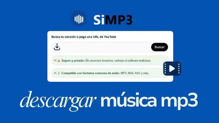simp3 convertidor descargar MP3 y MP4 de YouTube gratis