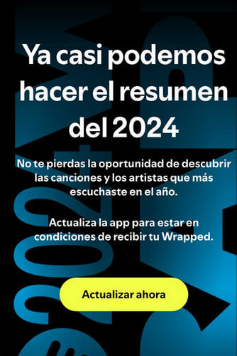 Spotify: Ya casi podemos hacer el resumen del Spotify