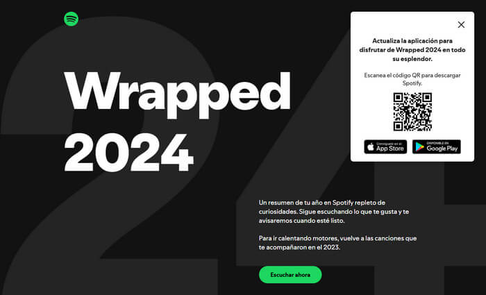 Spotify.com/Wrapped: ver Spotify Wrapped 2024 en tu PC