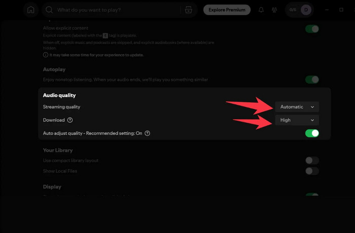 Spotify Lossless activar