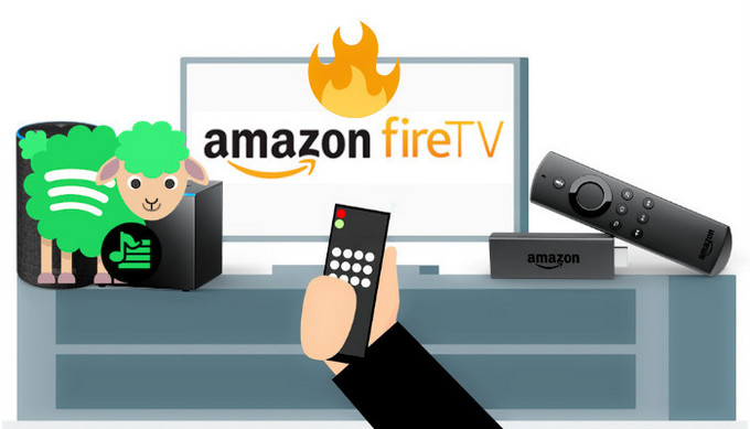 transferir musica de spotfy a amazon fire tv