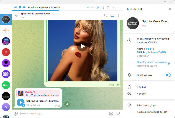 telegram @spotify_music_downloader_tg_bot