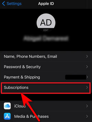 cancelar la suscripción a tidal en iphone