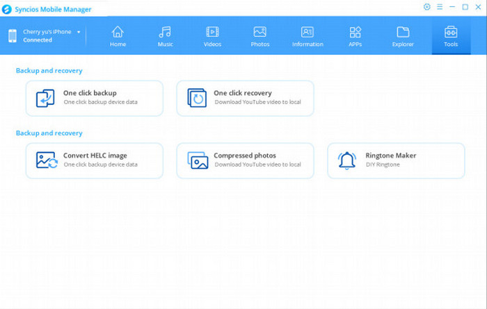 Syncios Mobile Manager