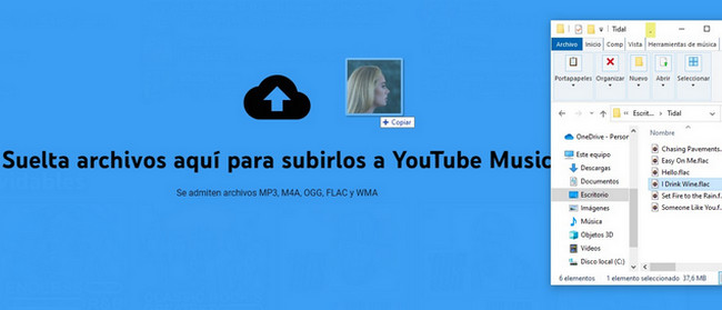 Sube tu propia música a la biblioteca de YouTube Music